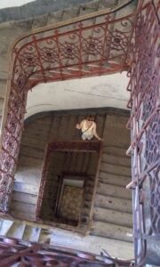 Лестница в старом доме во Львове Лестница в старом доме во Львове