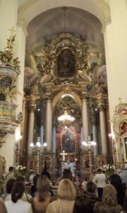 Выходные во Львове. Служба в соборе Святого Юра Выходные во Львове. Служба в соборе Святого Юра