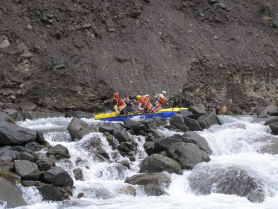 Начало верхнего участка Риони