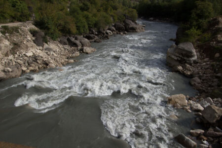 Порог Твиши на р. Риони