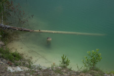Уикенд на озере. Затопленный Черепашинский карьер Глиняные берега