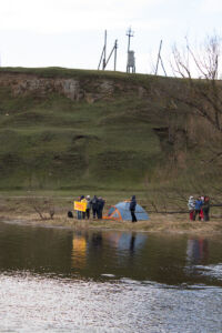 Финиш первого этапа у смт. Тывров Финиш первого этапа у смт. Тывров