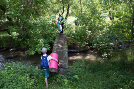 Один из мостиков через Устю 2015-05-31--14-43--002 - Выходные в Гранитном