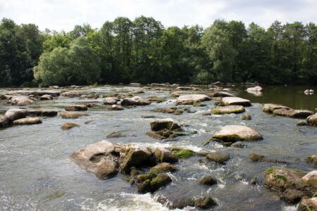 Вторая гряда порогов в Гранитном на Южном Буге в очень низкую воду 2015-06-01--09-54--044 - Выходные в Гранитном