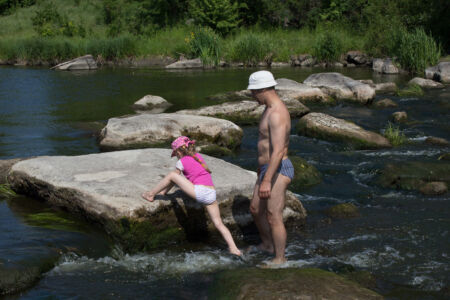 И самым маленьким есть где полазить 2015-06-01--10-42--059 - Выходные в Гранитном