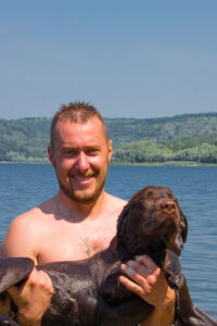 Отдых на реке Ушица. Саша и Оливер Отдых на реке Ушица. Саша и Оливер